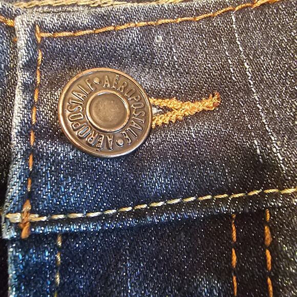 Aeropostale Super Skinny Men's size 40 X 30 Denim Jeans Stretch 5 pocket - Picture 5 of 13